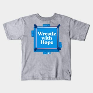 Wrestle With Hope Logo Tee Kids T-Shirt